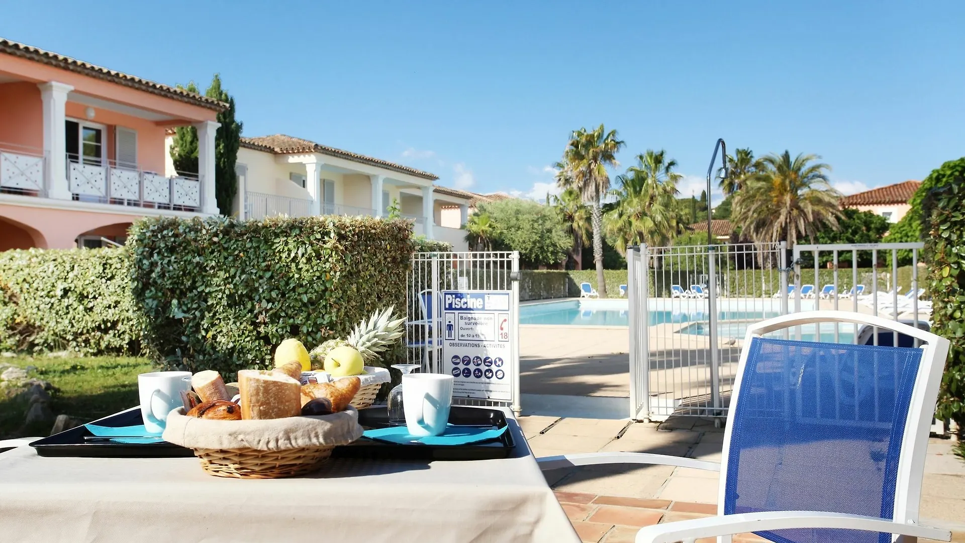 Odalys Residence La Palmeraie Гримо Апартаменты